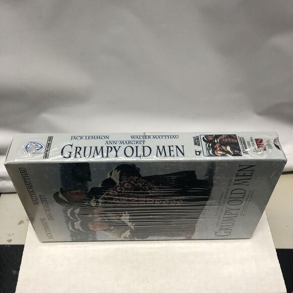 Grumpy Old Men VHS New Sealed Walter Matthau Jack Lemmon Ann Margret Comedy 1994 - Picture 4 of 8